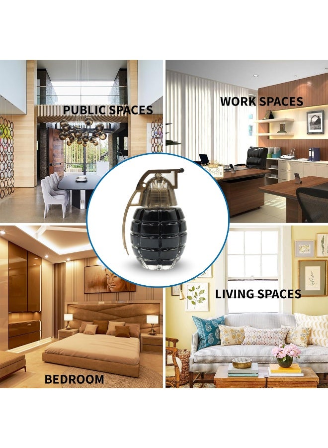 ان جي معطر جو برائحة الفواكه الاستوائية للسيارة والمنزل - رائحة منعشة تدوم طويلاً، تصميم مانع للتسرب، أداء ممتاز في جميع الأحوال الجوية للسيارة والمكتب وغرفة النوم والحمام 794-519 - Image 5